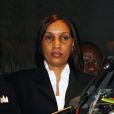  Nafissatou Diallo s'exprime pour la première fois depuis en public depuis qu'elle s'est faite violer par Dominique Strauss Khan, alors patron du FMI. Le 28 juillet 2011.  