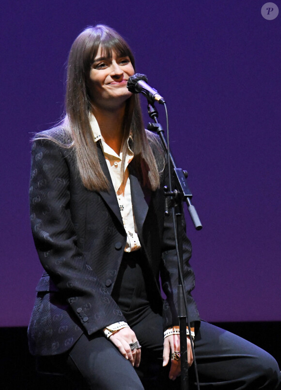 Clara Luciani - Conversation autour de la Musique et de l'Image - Festival du film Francophone d'Angoulême 2020 le 31 Août 2020. © Guirec Coadic / Bestimage 