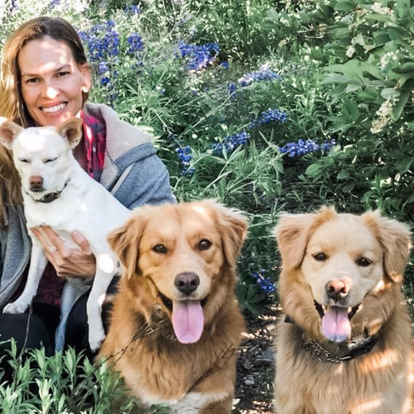 Hilary Swank. Août 2020.