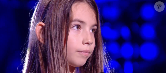 Maya, candidate de "The Voice Kids 7" dans l'équipe de Patrick Fiori - 12 septembre 2020, TF1
