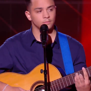 Tchavolo, candidat de "The Voice Kids 7" dans l'équipe de Patrick Fiori - 12 septembre 2020, TF1