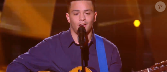 Tchavolo, candidat de "The Voice Kids 7" dans l'équipe de Patrick Fiori - 12 septembre 2020, TF1