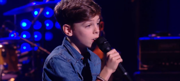 Arnaud, candidat de "The Voice Kids 7" dans l'équipe de Soprano - 12 septembre 2020, TF1