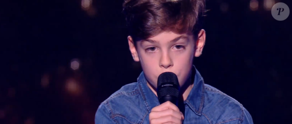 Arnaud, candidat de "The Voice Kids 7" dans l'équipe de Soprano - 12 septembre 2020, TF1