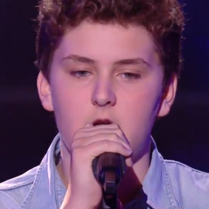 Maxence, candidat de "The Voice Kids 7" dans l'équipe de Soprano - 12 septembre 2020, TF1