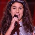 Eva, candidate de "The Voice Kids 7" dans l'équipe de Jenifer - 12 septembre 2020, TF1