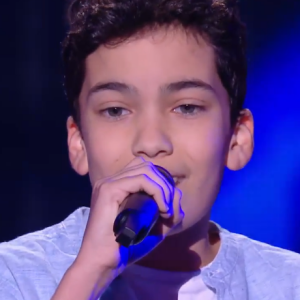 Nathan candidat de "The Voice Kids 7" dans l'équipe de Jenifer - 12 septembre 2020, TF1