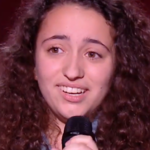 Marilou, candidate de "The Voice Kids 7" dans l'équipe de Kendji Girac- 12 septembre 2020, TF1