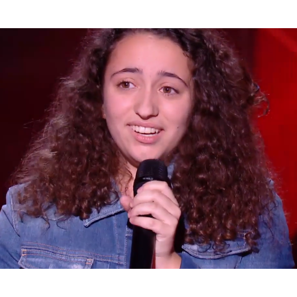 Marilou, candidate de "The Voice Kids 7" dans l'équipe de Kendji Girac- 12 septembre 2020, TF1
