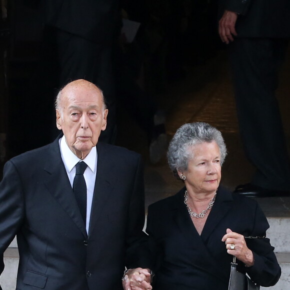Valéry Giscard d'Estaing et sa femme Anne-Aymone
