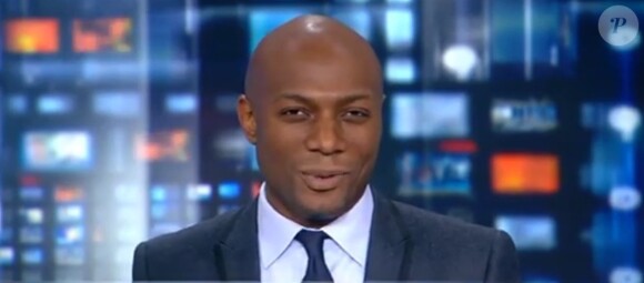 Les adieux d'Harry Roselmack au JT de TF1 en 2011.