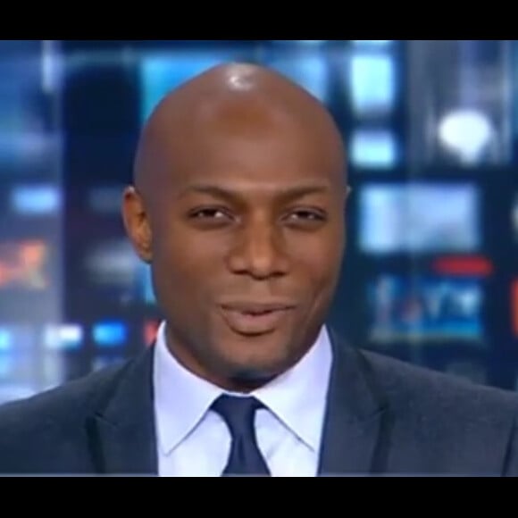 Les adieux d'Harry Roselmack au JT de TF1 en 2011.
