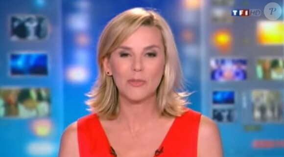 Les adieux de Laurence Ferrari au JT de TF1 en 2012.