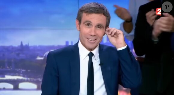 Les adieux de David Pujadas au JT de France 2 en 2017.