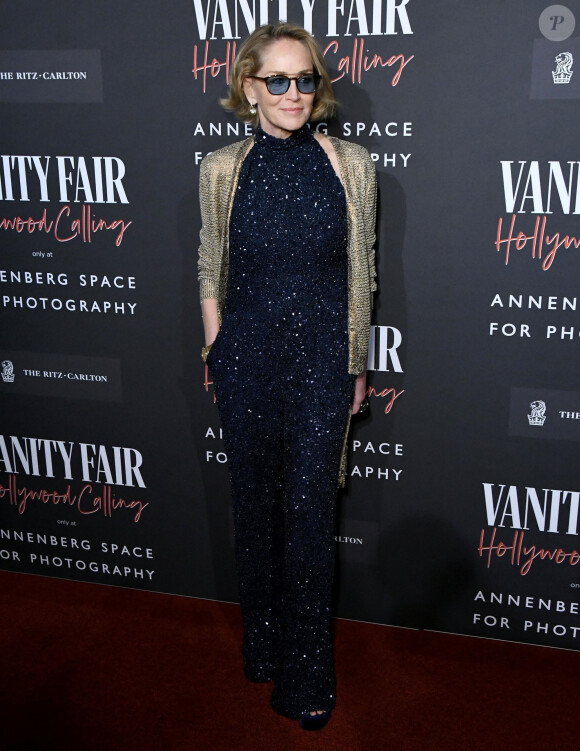 Sharon Stone - Les célébrités assistent à l'inauguration de l'exposition "Vanity Fair Hollywood Calling" à la galerie "Annenberg Space For Photography" à Los Angeles le 4 février 2020.