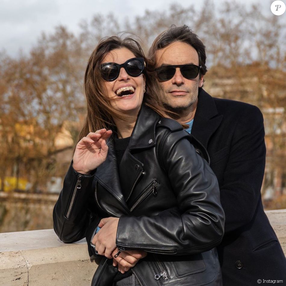 Anthony Delon et sa compagne le 25 décembre 2019 sur Instagram