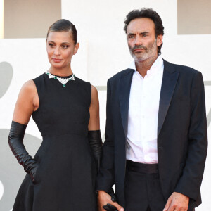 Anthony Delon et sa compagne Sveva Alviti lors de la cérémonie d'ouverture de la 77ème édition du festival international du film de Venise (Mostra) 2020. © Piergiorgio Pirrone / LaPresse / Bestimage