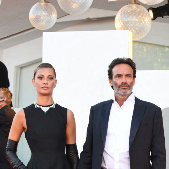 Anthony Delon et sa compagne Sveva Alviti lors de la cérémonie d'ouverture de la 77ème édition du festival international du film de Venise (Mostra) le 2 septembre 2020. © Piergiorgio Pirrone / LaPresse / Bestimage