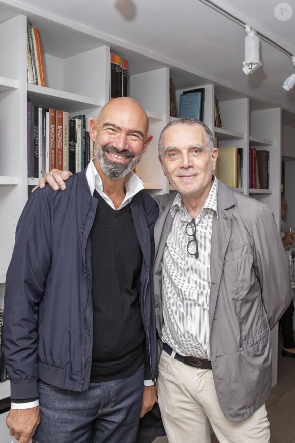 Photo Exclusif Alexandre Biaggi Et Daniel Bismut Lucas Ratton A Accueilli Dans Sa Galerie 