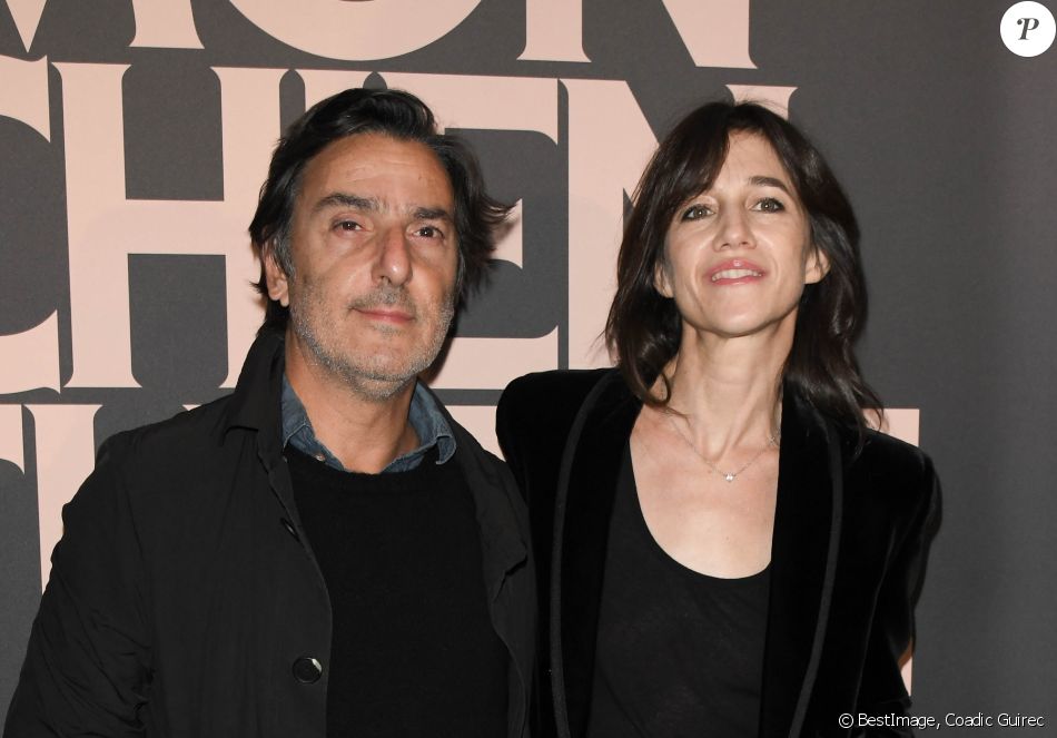 Yvan Attal Et Sa Compagne Charlotte Gainsbourg Avant Premi Re Du Film Mon Chien Stupide Au