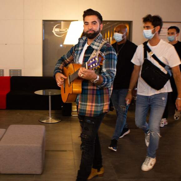 Kendji Girac lors de la 32ème édition du Télévie, l'opération de récolte de dons de RTL Belgium au profit du Fonds de la recherche scientifique (FNRS) pour aider la lutte contre la leucémie et le cancer. Belgique, Bruxelles, le 19 septembre 2020