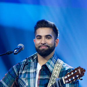 Kendji Girac lors de la 32ème édition du Télévie, l'opération de récolte de dons de RTL Belgium au profit du Fonds de la recherche scientifique (FNRS) pour aider la lutte contre la leucémie et le cancer. Belgique, Bruxelles, le 19 septembre 2020