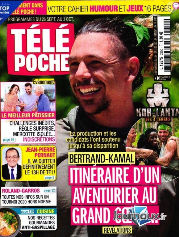 Magazine "Télé Poche", en kiosques ce lundi 21 septembre 2020.