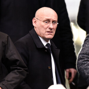 Bernard Laporte ( president FFR ) - L'équipe de France de rugby bat l'Italie (35 - 22) lors du tournoi des Six Nations au stade de France à Saint-Denis. © Federico Pestellini / Panoramic / Bestimage.