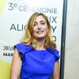 Julie Gayet, membre du jury - 3ème cérémonie de remise du prix "Alice Guy" au cinéma Max Linder à Paris. Le 10 septembre 2020   