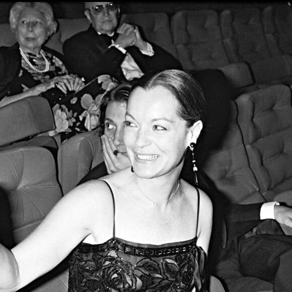 Romy Schneider et son mari Daniel Biasini au Festival de Cannes en 1978.