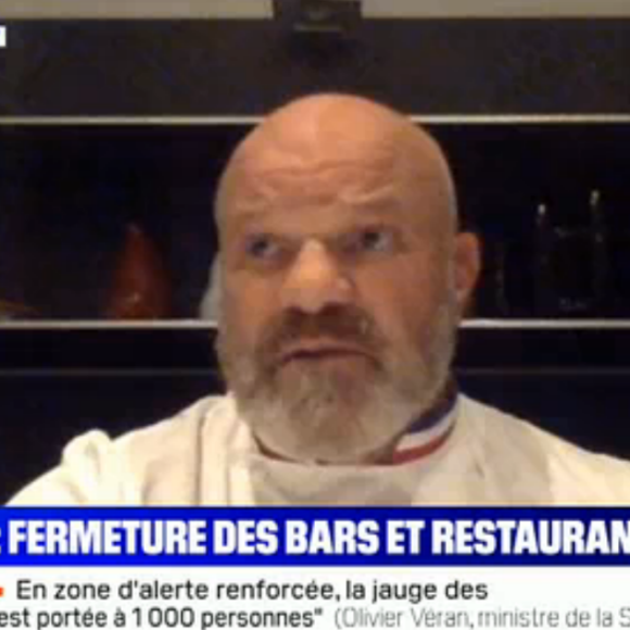 Philippe Etchebest très énervé contre les nouvelles mesures prises par le gouvernement dans le cadre de la lutte contre le coronavirus - BFMTV, 23 septembre 2020