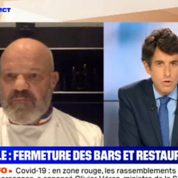 Philippe Etchebest très énervé contre les nouvelles mesures prises par le gouvernement dans le cadre de la lutte contre le coronavirus - BFMTV, 23 septembre 2020