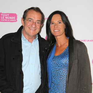 Jean-Pierre Pernaut soigné pour un cancer de la prostate - Exclusif - Jean-Pierre Pernaut et sa femme Nathalie Marquay-Pernaut au concert des 10 ans de l'association "Tout le monde contre le cancer" à Disneyland Paris. Marne-la-Vallée, le 12 juin 2016. © Ausset Lacroix-Gorassini/Bestimage