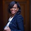 Elisabeth Moreno, ministre déléguée en charge de l'égalité entre les femmes et les hommes, de la diversité et de l'égalité des chances - Le Premier ministre rencontre les associations d'élus sur la prévention et la répression des agressions à l'encontre des élus locaux à Paris. © Eric Tschaen / Pool / Bestimage