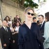 Louise Bourgoin arrive au défilé Haute Couture Valentino collection Automne-Hiver 2019/20 à l'hôtel Salomon de Rothschild à Paris, France, le 3 juillet 2019. © Jean-Baptiste Autissier/Panoramic/Bestimage