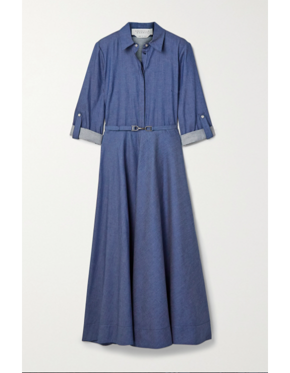 La robe Gabriela Hearst de Kate Middleton, dévoilée le 26 septembre 2020 sur Instagram. En vente sur Net-a-porter, au prix de 1390 euros.