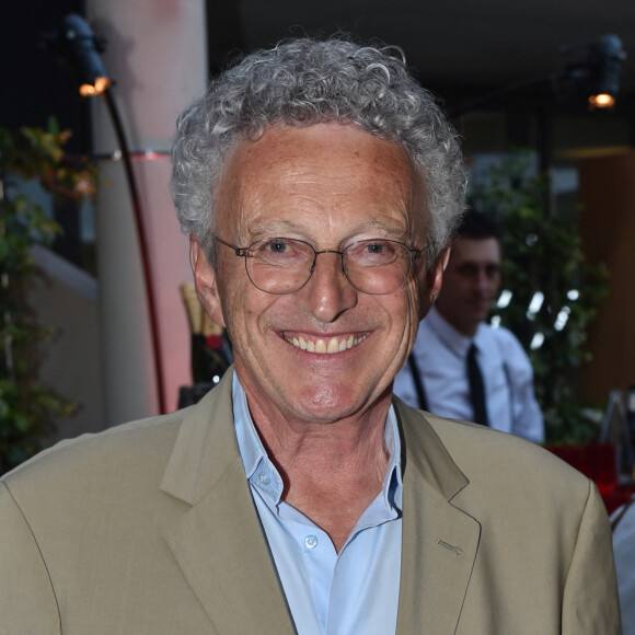 Nelson Monfort - Ouverture du bar Magnum et inauguration du village de Roland Garros à Paris le 24 mai 2018 ©Veeren/ Bestimage 