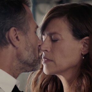 Anne Caillon et Alexandre Brasseur dans la série "Demain nous appartient", diffusée sur TF1.