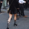 Rita Ora assiste au défilé Fendi, collection prêt-à-porter printemps-été 2021, à la Fashion Week de Milan. Le 23 septembre 2020.