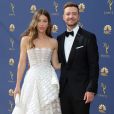 Jessica Biel et son mari Justin Timberlake au 70ème Primetime Emmy Awards au théâtre Microsoft à Los Angeles 