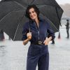 La fille d'Inès de la Fressange, Nine d'Urso, lors du défilé Dior collection prêt-à-porter Printemps-Eté 2021 au Jardin des Tuileries. Paris, le 29 septembre 2020. © Christophe Clovis / Bestimage