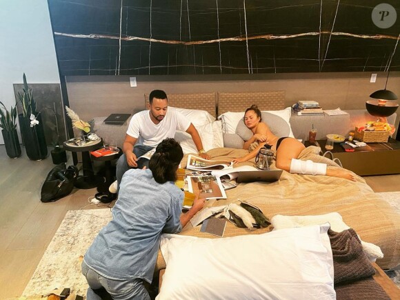 Chrissy Teigen sur Instagram