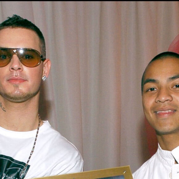 M. Pokora et Willy Denzey en 2005.