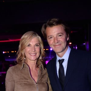 Exclusif - Michèle Laroque et son compagnon François Baroin - After-party du film Brillantissime à la discothèque L'Arc à Paris, France, le 15 janvier 2018. Evènement organisé par Five Eyes Production. © Rachid Bellak/Bestimage 