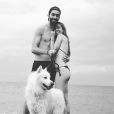 Omar Muñoz pose avec sa chérie sur Instagram, août 2020.