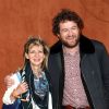 Olivier de Benoist et sa femme Caroline - People au village pour la finale hommes lors des internationaux de France de tennis de Roland Garros à Paris. © Jacovides - Moreau / Bestimage