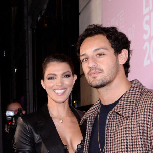 Exclusif - Iris Mittenaere et Diego El Glaoui - Photocall en marge du défilé Etam Live Show 2020 à Paris le 29 septembre 2020. © Pool Agence Bestimage 