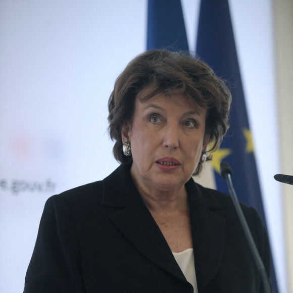 Roselyne Bachelot, ministre de la culture - Roselyne.Bachelot lors de la passation de pouvoir du directeur de l'opéra de Paris au ministère de la culture le 1er septembre 2020.