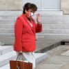 Roselyne Bachelot, ministre de la Culture à la sortie du conseil des ministres de rentrée du 26 août 2020, au palais de l'Elysée à Paris. © Stéphane Lemouton / Bestimage