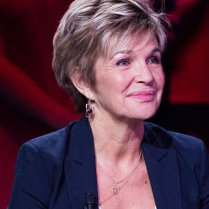 Exclusif - Véronique Jannot - Enregistrement de l'émission "La boîte à Secrets 5" à Paris, qui sera diffusée le 9 octobre sur France 3. Le 21 septembre 2020. © Tiziano Da Silva / Bestimage 